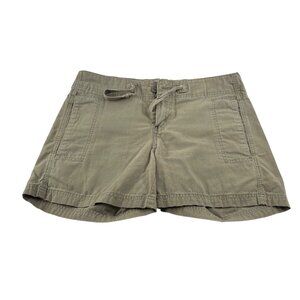 Levis Nouveau Jeans Olive Khaki Women's Shorts Sz Small Made In Brazil Cotton